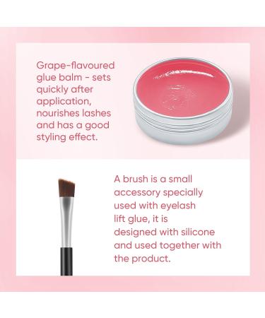 PERMANIA Strawberry Scented Lash Lift Adhesive | Strong Eyelash Perm Glue | Fast Drying | 20g - Buy Online on GoSupps.com