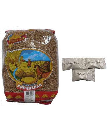 (Pack of 7) Buckwheat Groats 900g/31.7oz. Includes Our Exclusive HolanDeli Chocolate Mints.