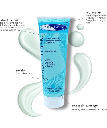 TRISWIM Chlorine Out Shampoo & Conditioner Gift Set - Say Goodbye to Chlorine Buildup - Buy Online on GoSupps.com