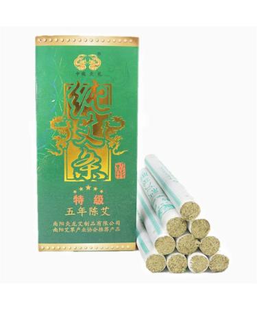 Moxa cones smoke -free moxa roll for five years of Moxa - natural Moxa Rolls Sticks Moxibusion Smokeless Moxa Stick Wild Mugwort 19mm*200mm
