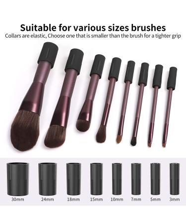 Fesmey Makeup Brush Cleaner Machine - Electric Spinner Dryer with 8 Collars, Black - Buy Online on GoSupps.com