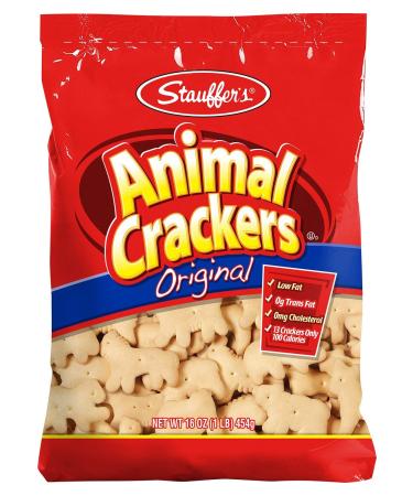 Stauffers Original Animal Crackers 16 oz. Bag (2 Bags)