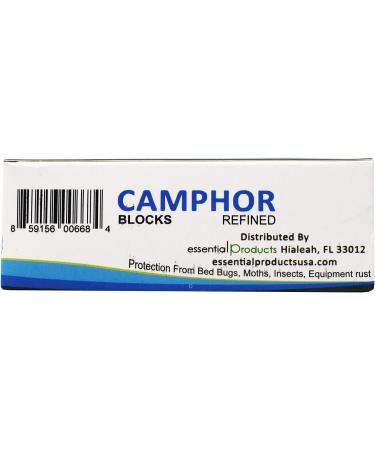Refined Camphor Blocks - 16 Blocks (64 Tablets) | Pure and Natural - Buy Online on GoSupps.com
