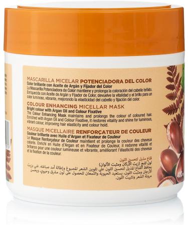  TULIPAN NEGRO Black Tulip Color Stimulating Mask with Argan Oil and Color Fixative 400 ml - Buy Online on GoSupps.com