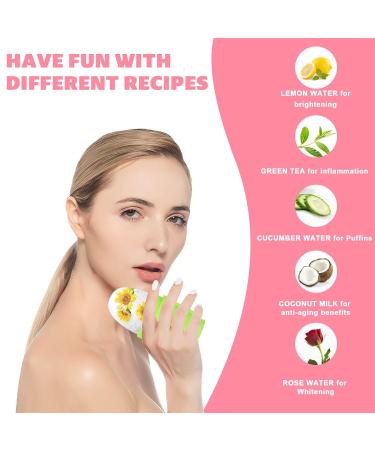 BFASU 2 Pack Ice Roller for Face and Body - Facial Beauty Tool for Skin Care (Green + Purple) - Buy Online on GoSupps.com