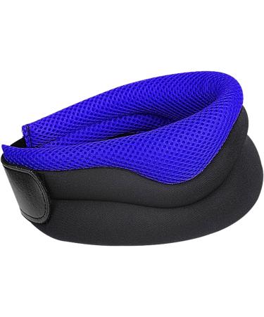 EWFAS Adjustable Sponge Neck Support Collar | Travel & Sleeping Neck Wrap for Men & Women - Stabilizes & Relieves Spine - Buy Online on GoSupps.com