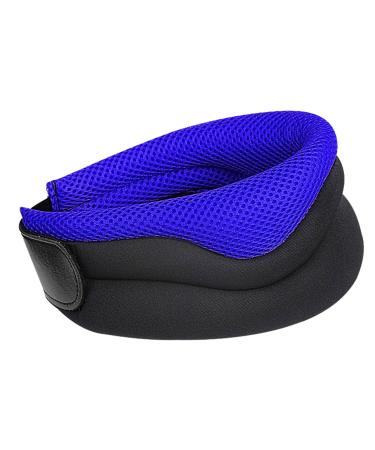 Anulely Schwam-Halskrause Halskrause |Soft neck collar - neck relief neck wrap for women and men for sleeping working traveling collarage blue
