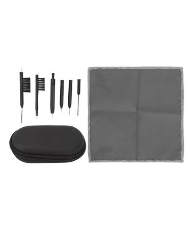 Ear Aids Brush Tools ANGGREK 7 Pieces Multi Functional Wax Loop Portable Hearing Amplifier Brush Kit Ear Machine Brushes Sets for Ear Machine Maintaince