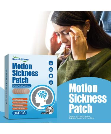 Motion Sickness Patch - 72 PCS Sea Sickness Relief for Travel | Cruise Cars & Airplanes - Buy Online on GoSupps.com