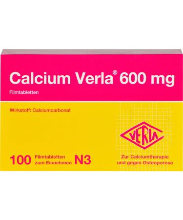 Buy Calcium Verla 600 mg Film-Coated Tablets - 100 pcs | International Shipping Available - Buy Online on GoSupps.com