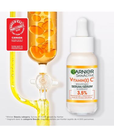 Garnier Vitamin C Serum + Moisturizing Brightening Day Cream Glow Bundle Brightening Serum with Vitamin C Serum + Day Cream - Buy Online on GoSupps.com