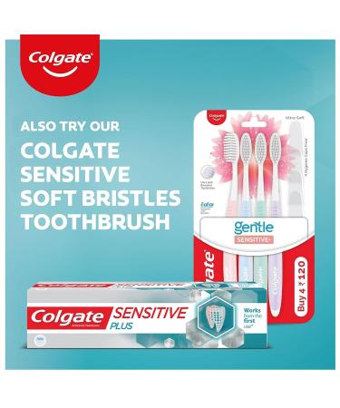 Colgate Sensitive Plus Toothpaste - 70g | Soothes Sensitivity - Buy Online on GoSupps.com