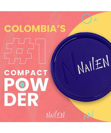 NAILEN Face Makeup Compact Powder Tone No. 2 - Matte Effect 0.53 Oz - Buy Online on GoSupps.com