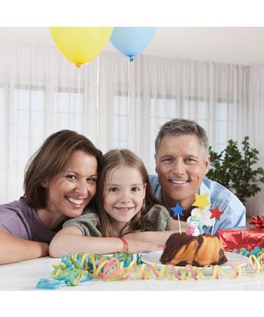 12 Pieces Birthday Cake Decoration Cloud Star Balloon Cake Decoration Creative Romantic Cake Decoration Inserts Suitable for Girls and Women - Buy Online on GoSupps.com