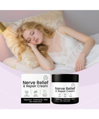  Luckxing Neuropathy Cream 120g Fast Natural Soothing - Topical Lotion for Nerves and Feet | Care for Men and Women's Feet Waist Neck and Joints - Buy Online on GoSupps.com