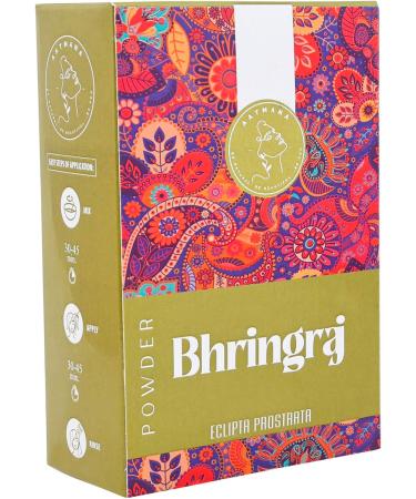 AATMANA Bhringraj Powder | Eclipta Alba | for Silky & Natural Soft Hair | Promote Hair Growth | Increases Hair Thickness | Ayurvedic Hair Products - 100g - Buy Online on GoSupps.com