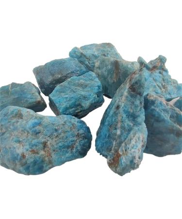 Natural Crystal Rough 100g Natural Raw Blue Apatite Rough Stones Crystal Gravel Minerals and Stones Rough Gemstone 2-4cm 100g - Buy Online on GoSupps.com