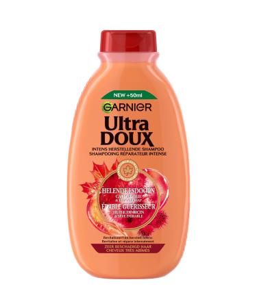 Garnier Garnier Ultra Soft - Intense Repair Shampoo - Healing Maple - Very Damaged Hair - 300 ml