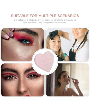 Eyelash Adhesive Station Gasket | Eyelash Extension Pad & Grafting Tool | Pink Lash Tray for False Eyelash Application - Buy Online on GoSupps.com