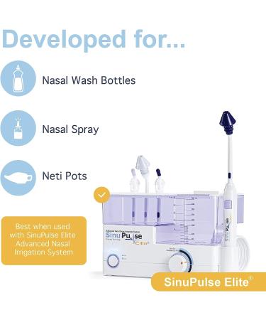 SinuAir Sinus Rinse Salt Solution 200g Bottle - Enhanced Formulation for Nasal Irrigation - Buy Online on GoSupps.com