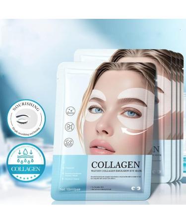 Masque pour les yeux au collag ne pour les yeux gonfl s et les cernes masque pour les yeux avec bio-collag ne complexe peptidique et vitamine C hydratation en profondeur (5pcs) - Buy Online on GoSupps.com