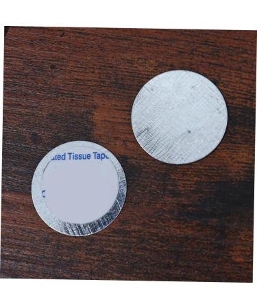 Beavorty 100pcs Circle Stickers Magnet Palette Metal Sticke Eyeshadow Case Pad Eye Shadow Tool Round 1 count (Pack of 1) As Shown - Buy Online on GoSupps.com