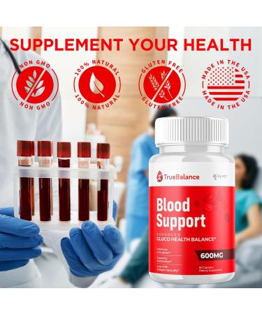 (3 Pack) True Balance Capsules Official TrueBalance Glycogen Support Pills with All Natural Ingredients Advanced Formula Support Supplement with Max Strength Vitamins for Women & Men (180 Capsules) - Buy Online on GoSupps.com