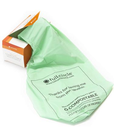 Full Circle Fresh Air Biodegradable Compost Bags - 2.5 Gallon, 25 Count, Original Scent - Buy Online on GoSupps.com