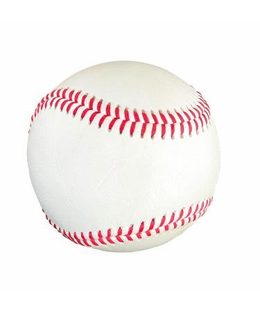 Blank Leather Baseball, Unmarked, Regulation Size & Weight: for Autographs, Arts & Crafts, Souvenirs, Custom Gifts, DIY Decorations, Youth Play or Practice. Quality Stitching | One (1) Baseball