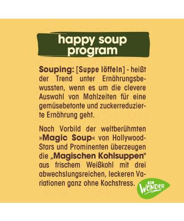 Buy noWonder Magic Soup Asian Vegetables 400g - Detox Vegan Fasting Soup with Magic Cabbage - Buy Online on GoSupps.com