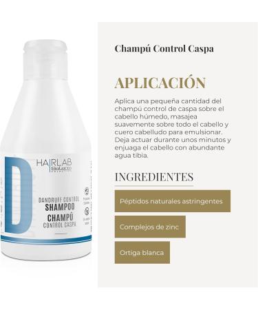 SALERM Antidandruff shampoo shampoo against dandruff hair lab 300 ml slows down dandruff relieves irritation and itching of the scalp free of parabens - Buy Online on GoSupps.com