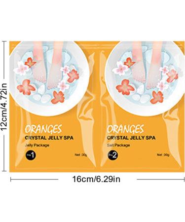 Bain de pieds p dicure pour pieds secs - Bain de pieds rajeunissant sels de bain de pieds pour femmes et hommes bain de pieds en gel e de | orange - Buy Online on GoSupps.com