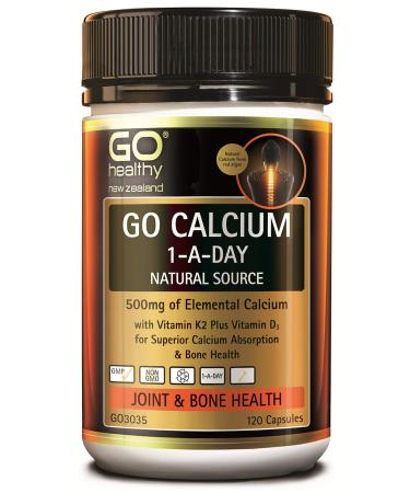 GO Healthy Calcium 1 A Day 120 Capsules