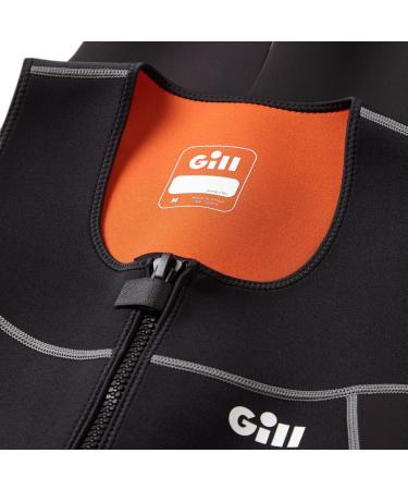 Gill Men's Dynamic Long John 3mm Neoprene Wetsuit - Sleeveless, Thermal Protection for Water Sports - Black Medium - Buy Online on GoSupps.com