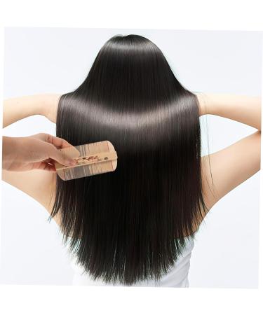 Peigne Double Face Antipelliculaire en Bambou Naturel Dents Ultra-fines Taille Moyenne pour Toilettage Chiens et Chats Poils pais Outil pour liminer Poux et Lentes - Buy Online on GoSupps.com