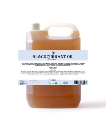 Mystic Moments |Black Johannis -Samen -B rzen l 5 liter - pure and natural oil perfect for hair face nails aromatherapy massage and oil thinning vegan GMO