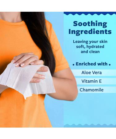 New Road Health Supply No Rinse Bathing Wipes for Adults - Disposable Shower Wipes with Aloe Vera - Ideal for Gym, Travel, Elderly - Rinse Free Camping Shower Wipes - 25 Count (Pack of 1) - Buy Online on GoSupps.com