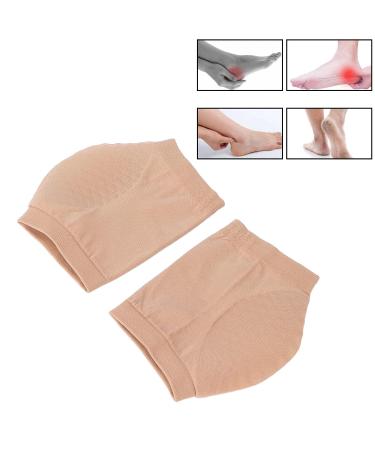 Toe-Free Spa Socks for Dry Cracked Heels | Breathable Silicone Coating | Perfect for High Heels & Long Wear - Shop Internationally - Buy Online on GoSupps.com