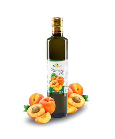 Biopurus Certified Organic Cold Pressed Apricot Kernel Oil 500ml