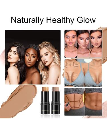 Wonder Stick Blonde/Mocha (03+08) Cream Contour Makeup for Face Shaping & Contouring - Pink11 - Buy Online on GoSupps.com