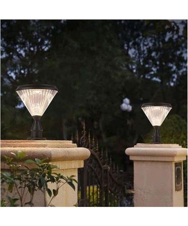 Courtyard Light Column Headlight Garden Light Outdoor Garden Column Light Garden Lawn Solar Street Light Villa Wall Waterproof Light - Buy Online on GoSupps.com
