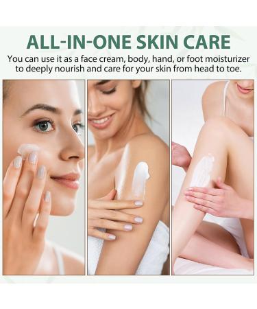 NIFEISHI Beef Tallow for Skin Whipped Tallow and Honey Balm Grass Fed & Organic Tallow Face Moisturizer Lip Balm Deeply Moisturizing for Face & Body 120g/4.2 oz - Buy Online on GoSupps.com