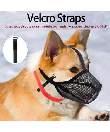 Premium Dog Muzzle for All Sizes - Prevent Biting Chewing & Eating | Adjustable Velcro Fastener - Buy Online on GoSupps.com