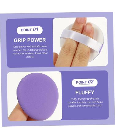 Ipetboom Face Powder Puff 5 Sets Puff Triangle Powder Puff Foundation Puffs Cushion Foundation Makeup Powder Puff Powder Puffs for Women Miss Wet Puff Purple Hydrophilic Non-latex Sponge - Buy Online on GoSupps.com