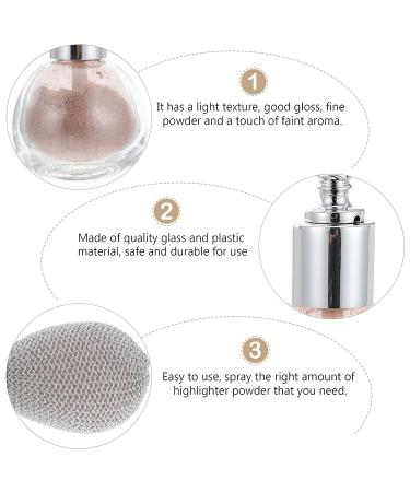 Lurrose Glitter Powder Spray - Sparkle Shimmer Highlighter for Body, Hair & Makeup - Pink - Buy Online on GoSupps.com