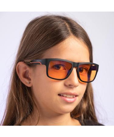 Horus X Kids Blue Light Blocking Gaming Glasses - Professional Filter for Computer Screens (Games TV Smartphones) - Hope Amber - Buy Online on GoSupps.com