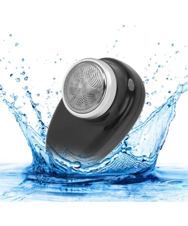 Mini Electric Beard Trimmer Rotating Blade Hair Trimmer USB Charging Portable Trimmer Black - Buy Online on GoSupps.com