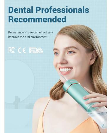 Carer Beauty Professional Oral Shower - Wireless Water Flosser with 3 Modes & 6 Nozzles | IPX7 Waterproof Perfect for Home & Travel | Protect Your Oral Health - Buy Online on GoSupps.com