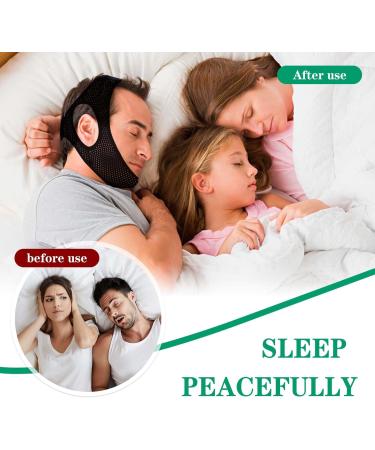 Anti Snoring Chin Strap - Soft Adjustable Snoring Stopper for Snore Relief - Buy Online on GoSupps.com