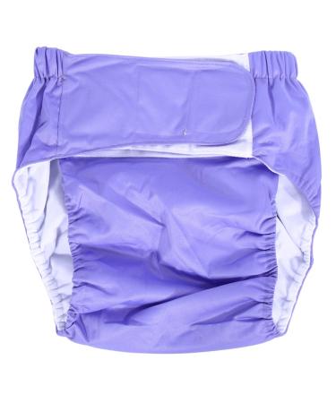 Broco durable adult fabric diaper pc new adult washable adjustable fabric diaper breathable reusable super suction ability diaper medium incontin